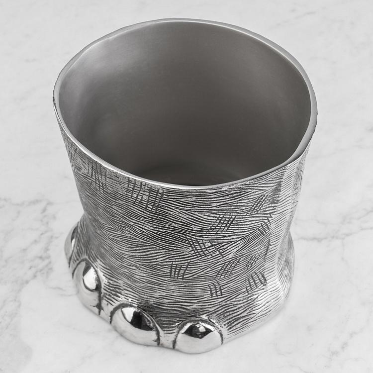 Ведро для льда Слон Elephant Ice Bucket Silver