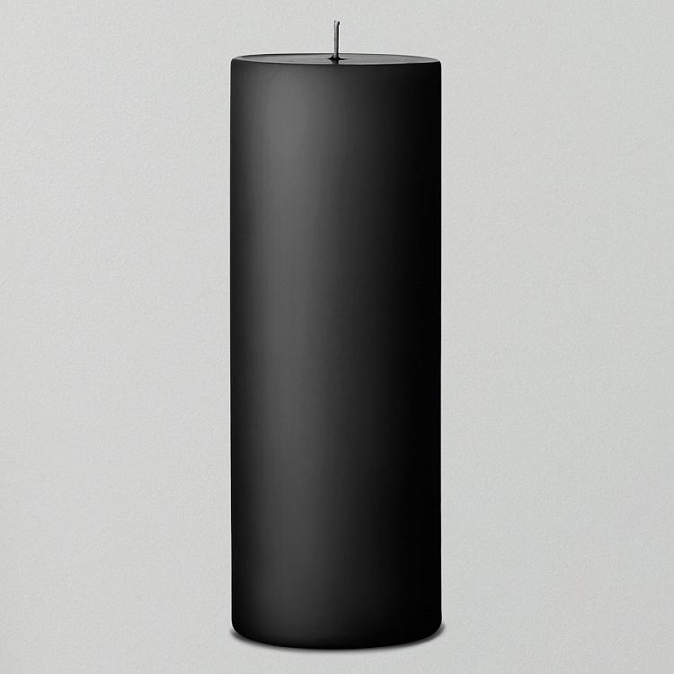 Самозатухающая парафиновая свеча столбовая матовая, M Pillar Candle Matt Medium