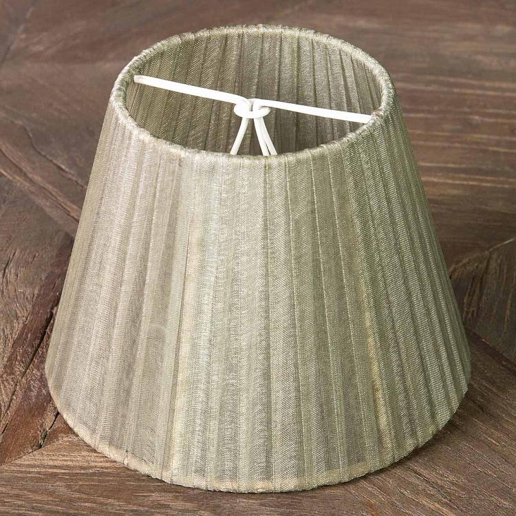 Абажур на клипсе из органзы, 13 см Lamp Shade Organza Gris 13 cm