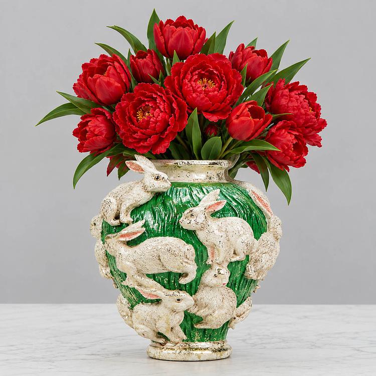 Ваза Bunnys Vase Green