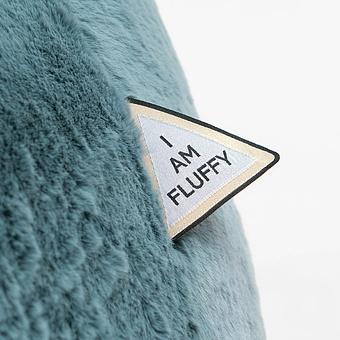 Кресло Baby Snug Chair искусственный мех Sheepfur Blue - ракурс 8