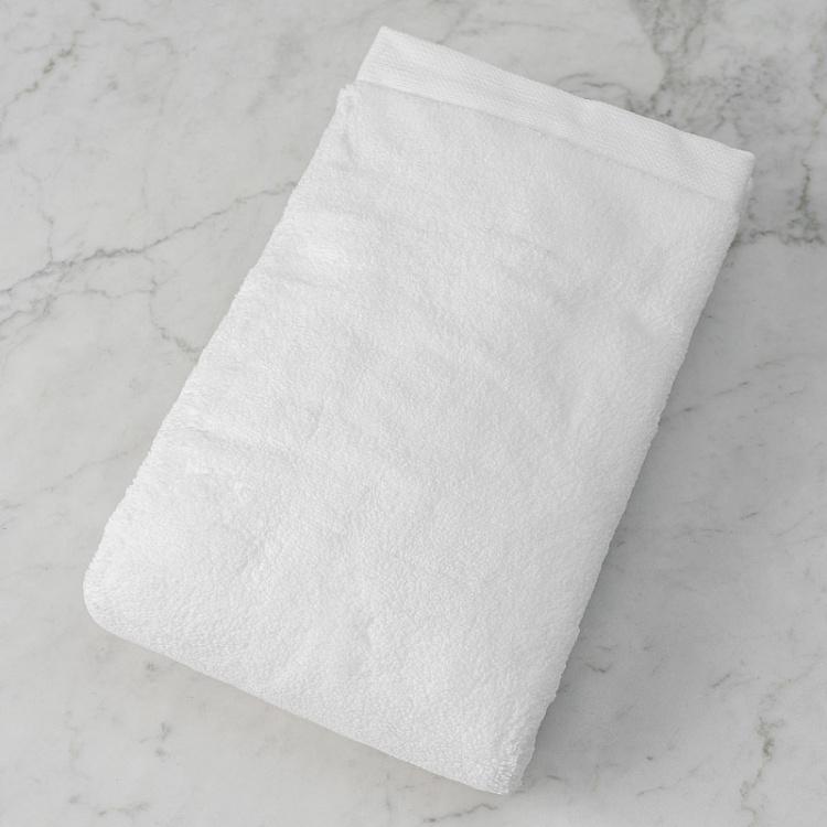 Белое махровое полотенце для рук и лица Олимпия 50x100 см Olympia Hand Towel White 50x100 cm