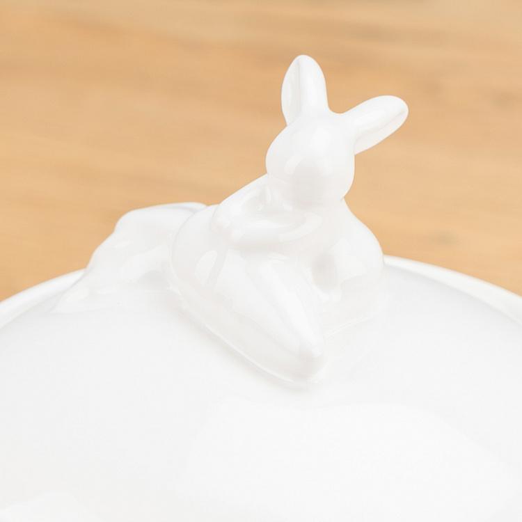 Супница с крышкой Кролик-везунчик Lucky Rabbit Soup Bowl With Lid