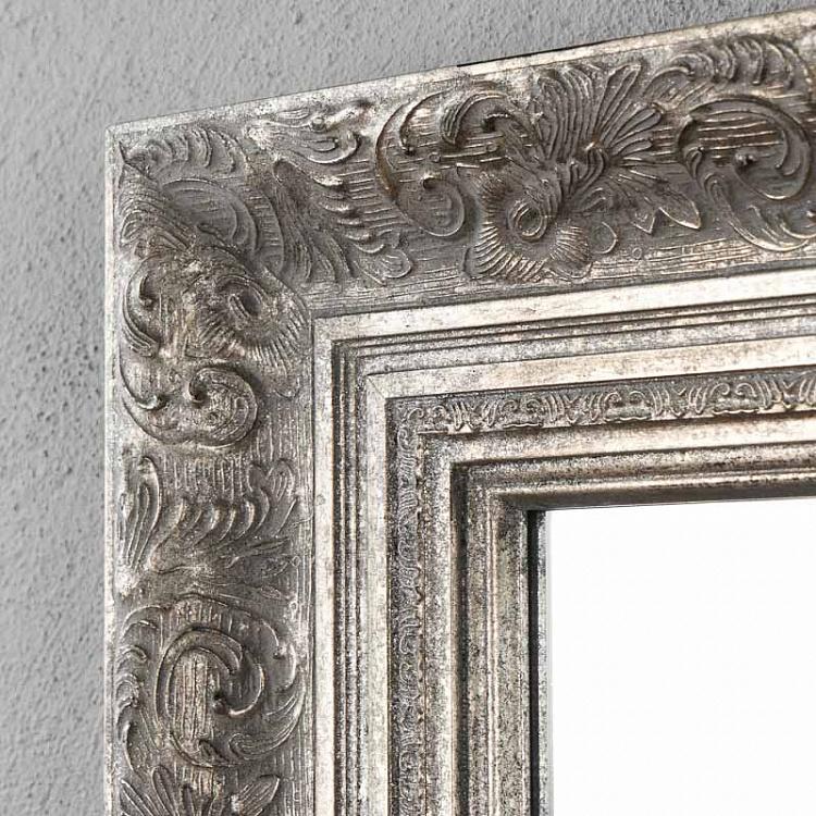 Зеркало Антик с серебряной решеткой Silver Antique Mirror