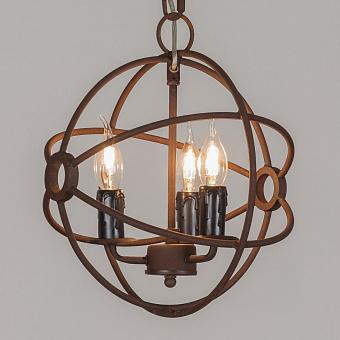 Люстра Gyro Chandelier Extra Small металл Antique Rust