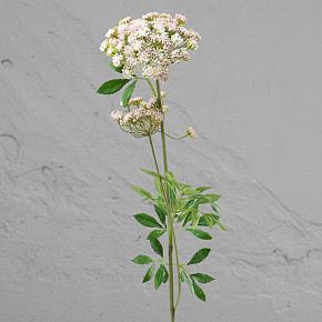 Искусственный цветок Anna Royal Branch White Rose 92 cm