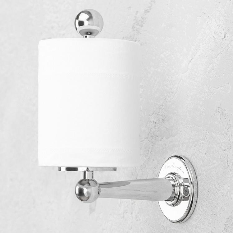 Держатель для дополнительного рулона туалетной бумаги цвета хром Spare Toilet Paper Holder Chrome