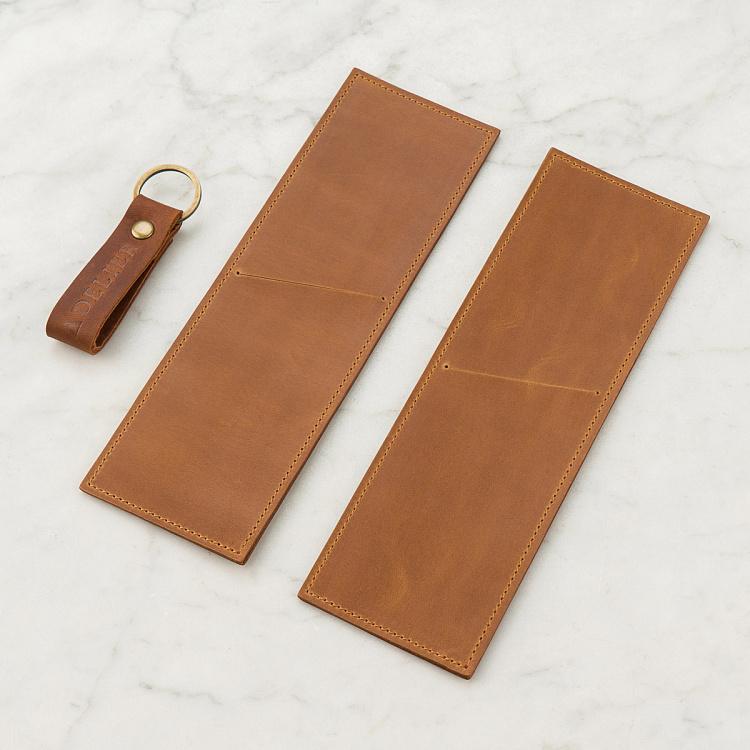 Набор из двух конвертов для столовых приборов Карамель Set Of 2 Cutlery Envelopes Caramel