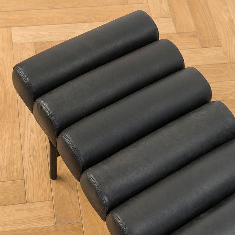 Банкетка Люксемург Luxemburg Ottoman, Black Matt Metal RM