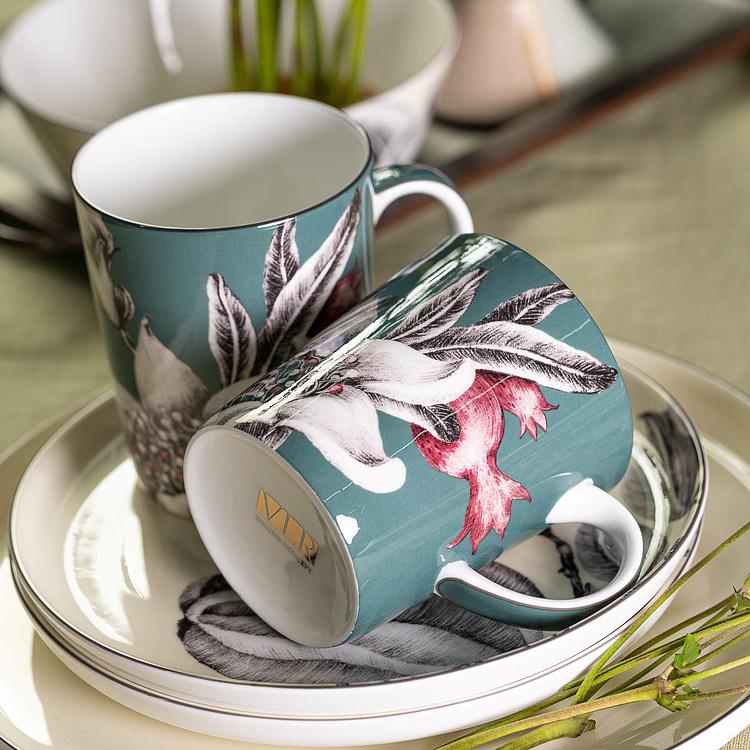 Зелёная кружка с гранатом Экзо Exo Cup Pomegranate Green