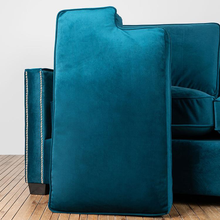 Двухместный бархатный диван Виконт Уильям Viscount William 2 Seater Velvet