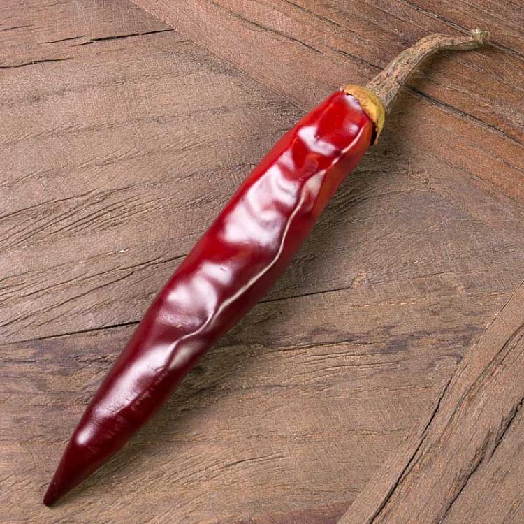 Искусственное растение набор из 10 перцев чили красного цвета Chili In Bag Burgundy Red