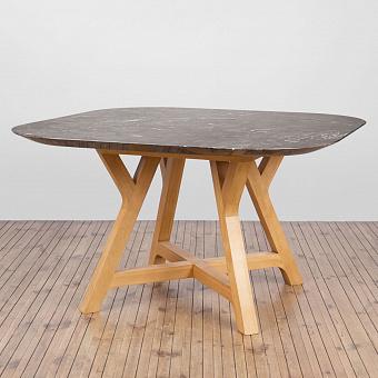 Обеденный стол F306 Stoneleaf Square Dining Table