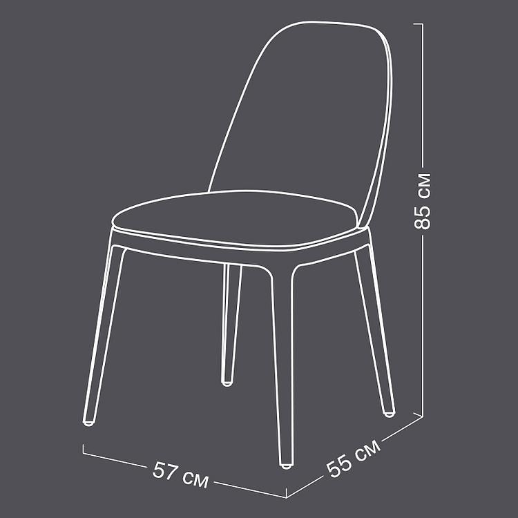 Стул Nirvana Chair discount1 полиэстер Mustard - ракурс 10