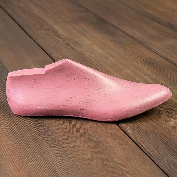 Статуэтка Розовая обувная колодка, S Shoe Mould Without Stand Small Candy