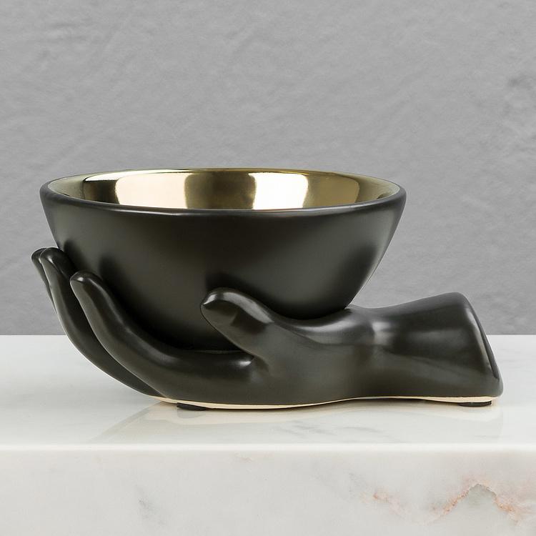 Подставка для мелочей и украшений Рука Hand Ceramic Trinket Tray