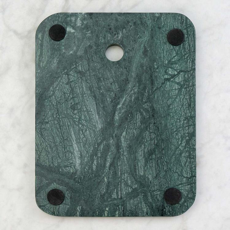 Разделочная доска из зелёного мрамора 1 Green Marble Cutting Board 1