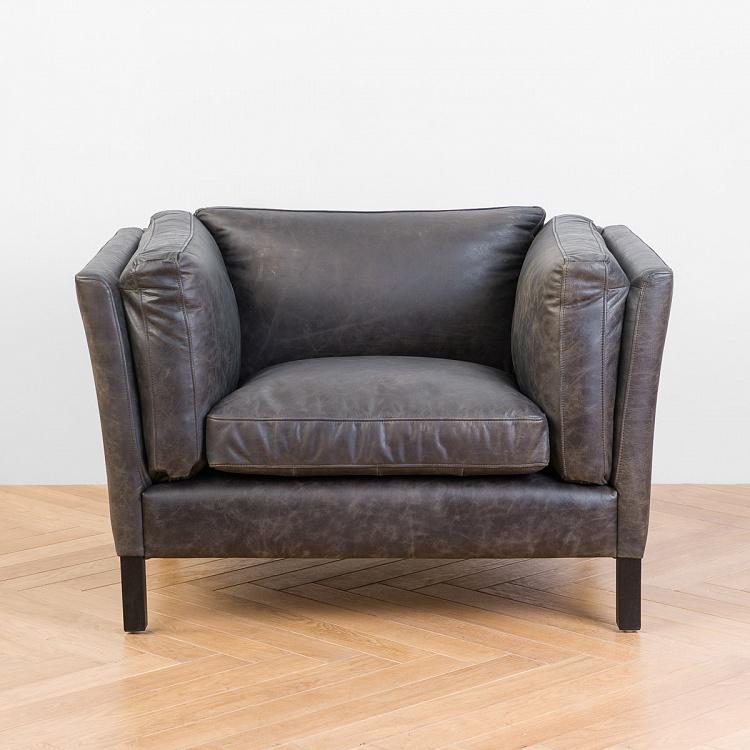 Кресло Томми, чёрные ножки Tommy Armchair, Black Wood D