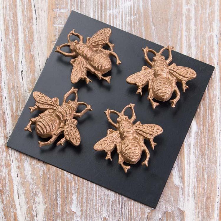 Set Of 4 Magnets Bee