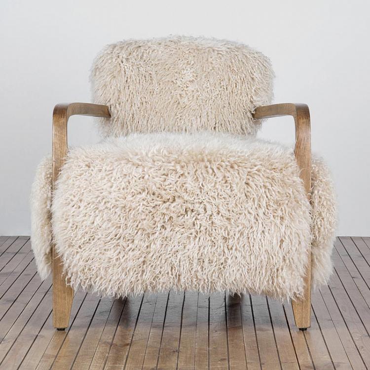 Кресло Коттедж, светлые ножки Cabana Chair, Weathered Oak