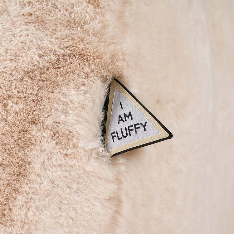Кресло Lomfy Chair искусственный мех Big Bear Cream - ракурс 8