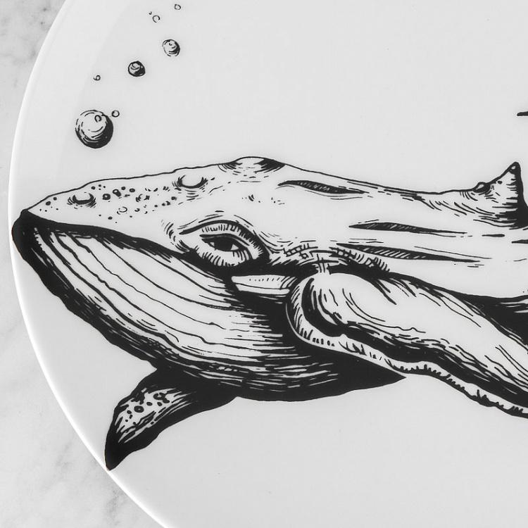 Тарелка Кит Whale Plate