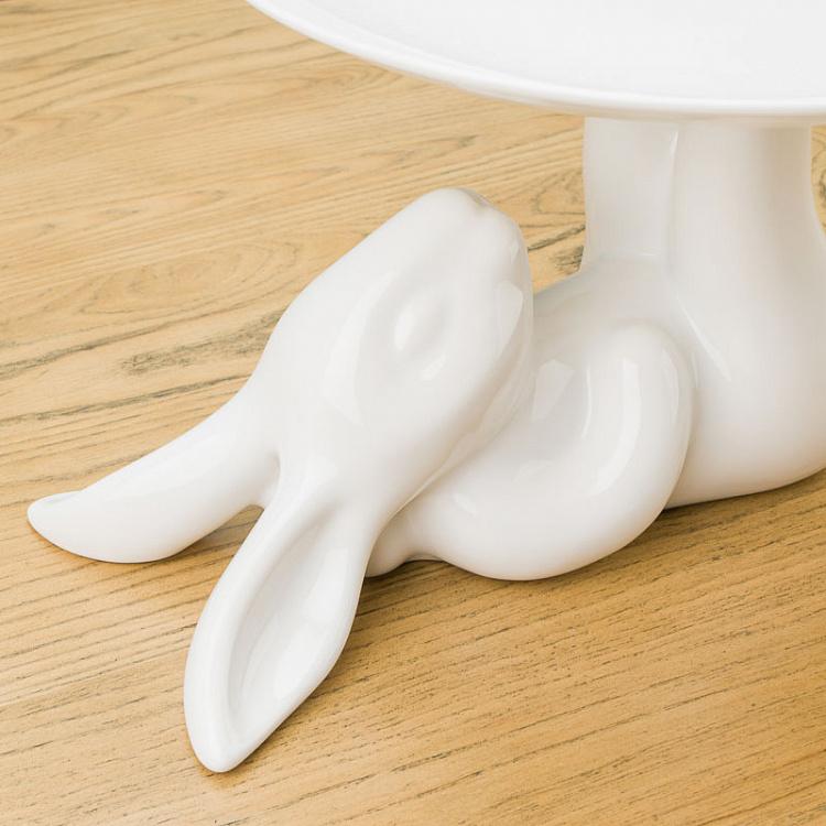 Сервировочная подставка Кролик, L Decorative Plate Rabbit Large