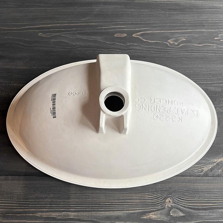 Встраиваемая раковина с рисунком Империал Блу Imperial Blue Oval Wash Basin