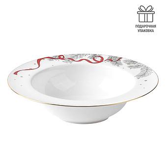 Тарелка New Year Pine Soup Plate