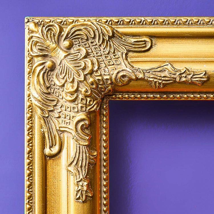 Декоративная золотистая рама Барокко Baroque Frame Gold