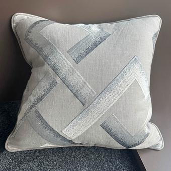 Geometry Square Cushion