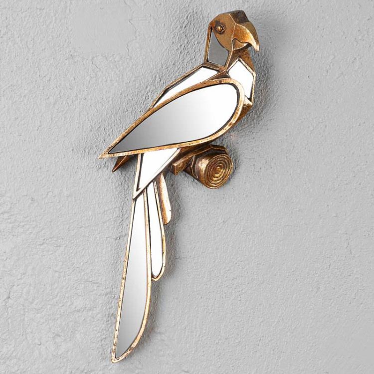 Настенное украшение Зеркальная птица Right Wall Bird With Mirrors