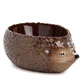 Салатница Stoneware Hedgehog Bowl Brown