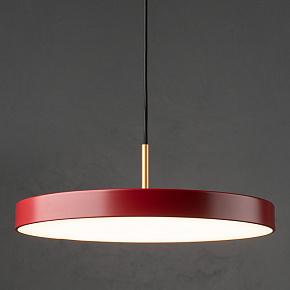 Asteria Hanging Lamp Ruby Red Short Cord