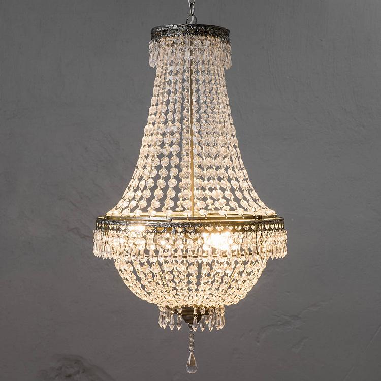 Люстра на 3 лампочки Кристалл Crystal Ceiling Lamp 3 Lights