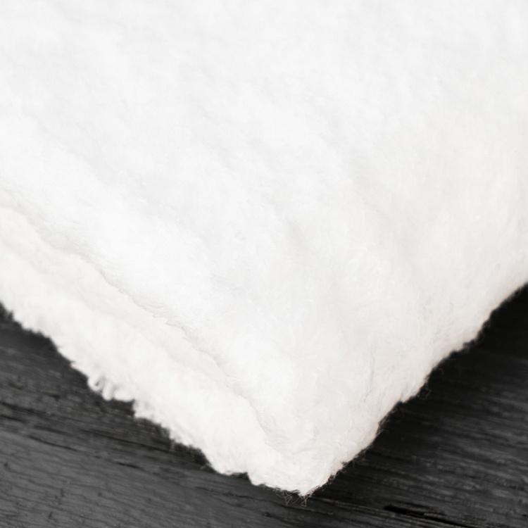 Белое махровое полотенце-салфетка Зефир, 34x40 см Super Marshmallow Wash Cloth White 34x40 cm