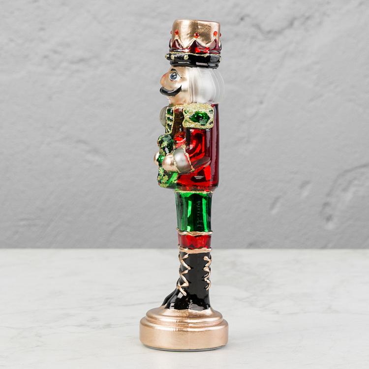 Новогодняя фигурка с подсветкой Щелкунчик Nutcracker With LED 27 cm