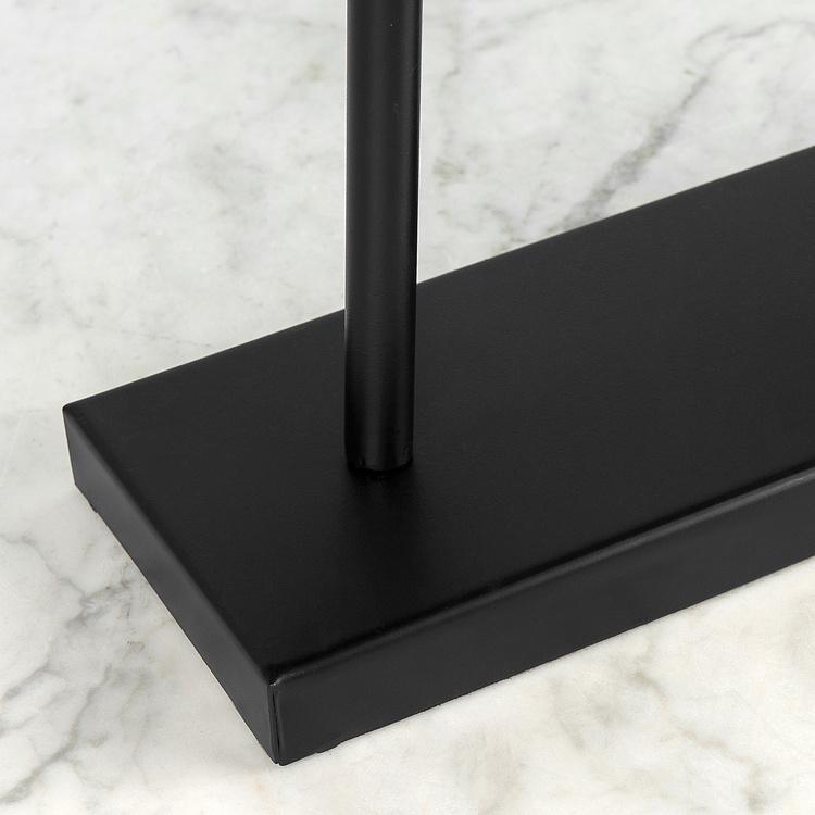 Статуэтка на подставке Чёрная акула, L Black Shark On Metal Base Large