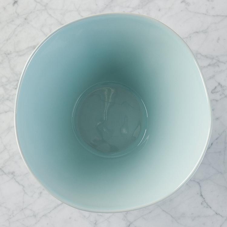 Голубая салатница Пчёлы Abeille Ceramic Blue Salad Bowl