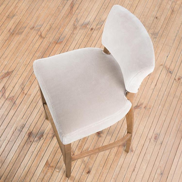 Барный стул Мими, светлые ножки Mimi Barstool, Weathered Wood