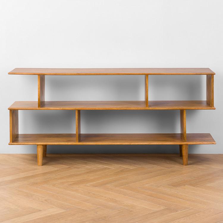 Низкий стеллаж Зигзаг Zig Zag Low Bookcase