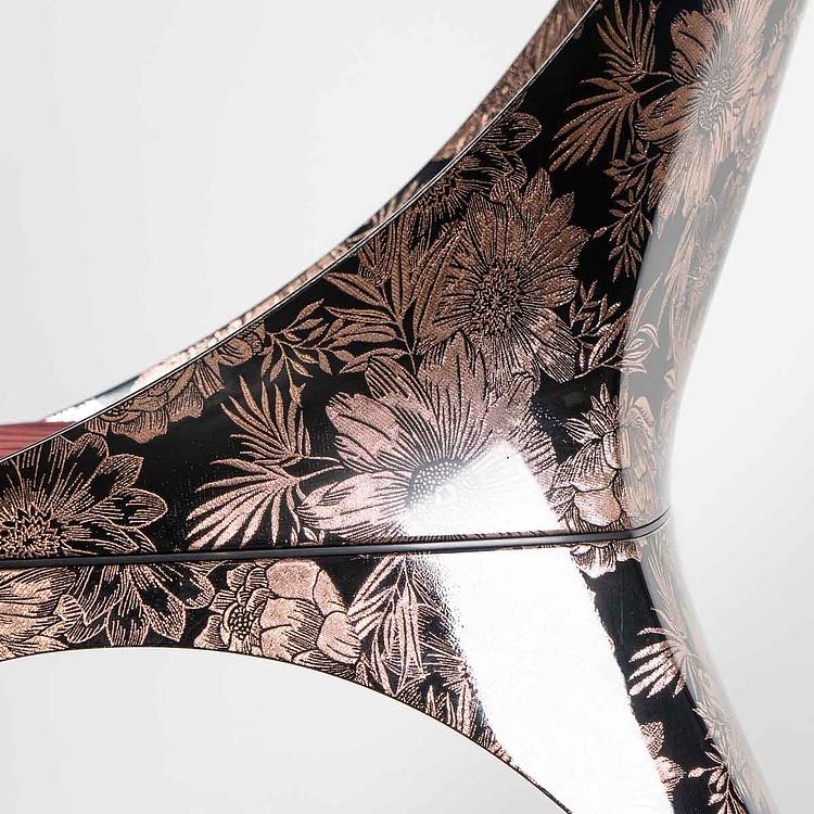 Стул Кавалло с цветочным узором Cavallo Dining Chair, Flower