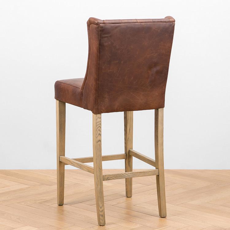 Барный стул Кровавая Мэри, светлые ножки Bloody Mary Barstool, Oak Brown