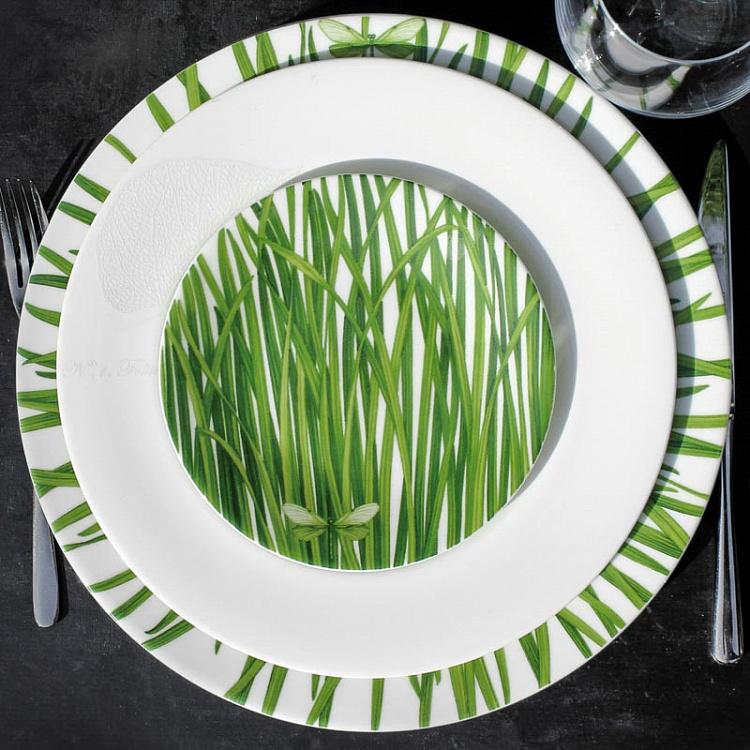 Десертная тарелка Зелёная жизнь, S Life In Green Dessert Plate Small