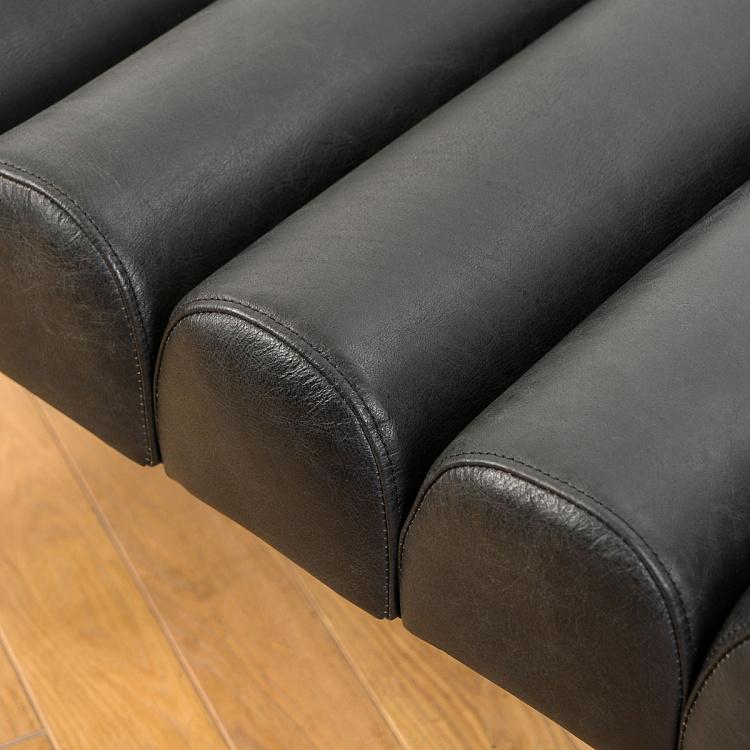 Банкетка Люксемург Luxemburg Ottoman, Black Matt Metal RM
