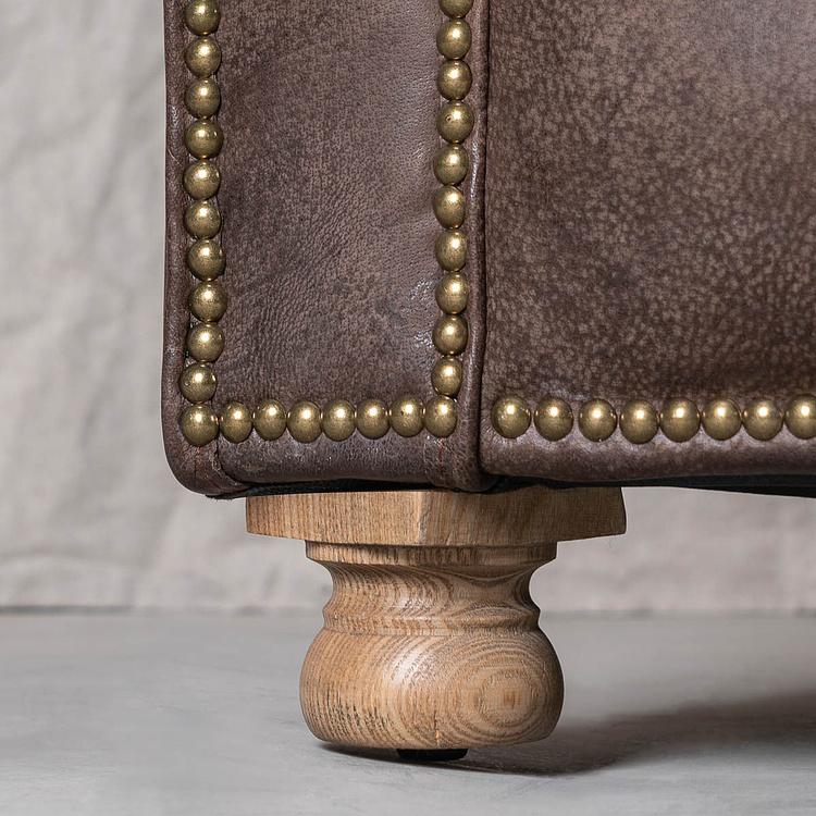 Двухместный кожаный диван Вестминстер Классика Westminster Button 2 Seater Leather