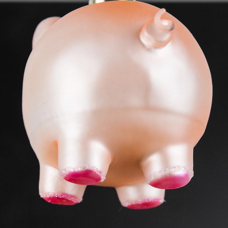 Ёлочная игрушка Свинка Piggy 9 cm