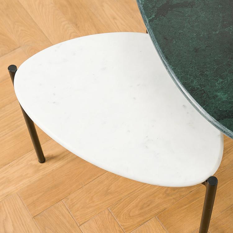 Комплект из трёх столиков Кальва Set Of 3 Calva Nesting Tables