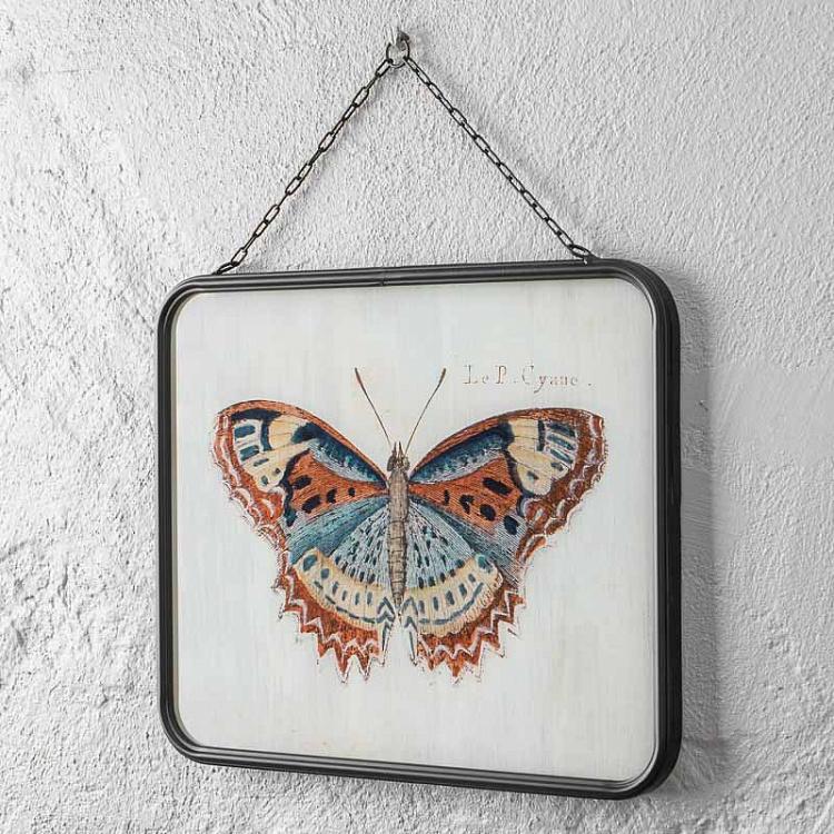 Картина-принт Бабочка Butterfly Glass Frame