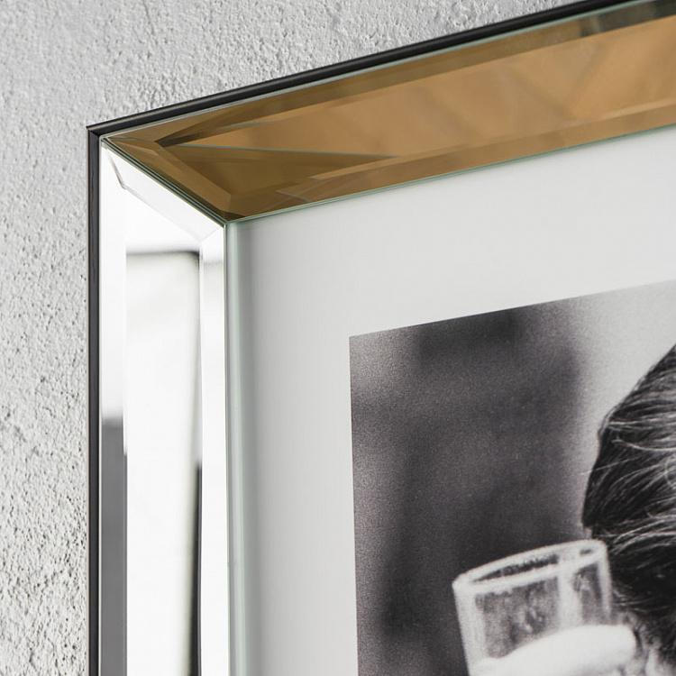 Фото-принт в зеркальной раме Джек Николсон Jack Nicholson, Manhattan Frame